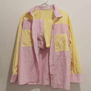 🌸 Striped shirt and shorts set 🌸